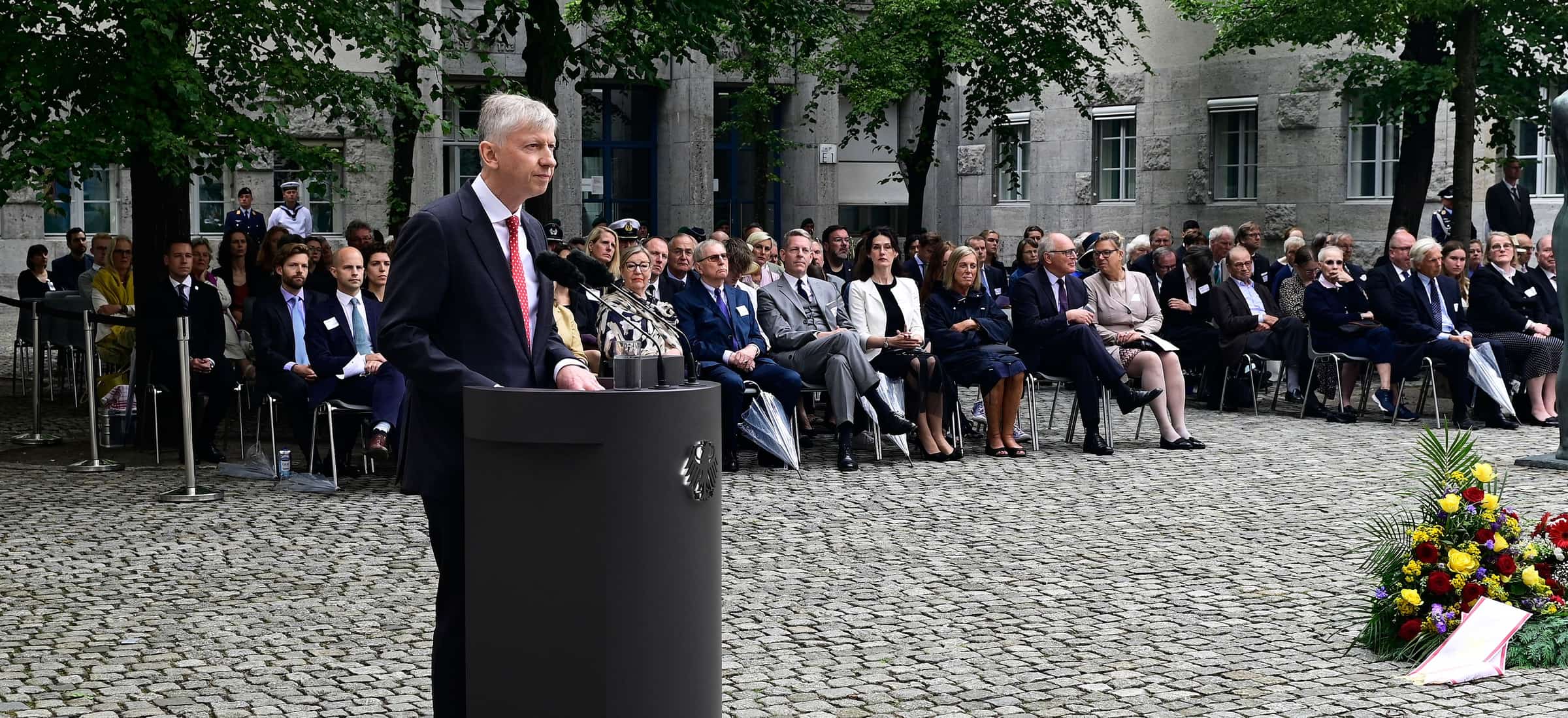 Feierstunde Ehrenhof/ 79. Jahrestag / 20. Juli 2023