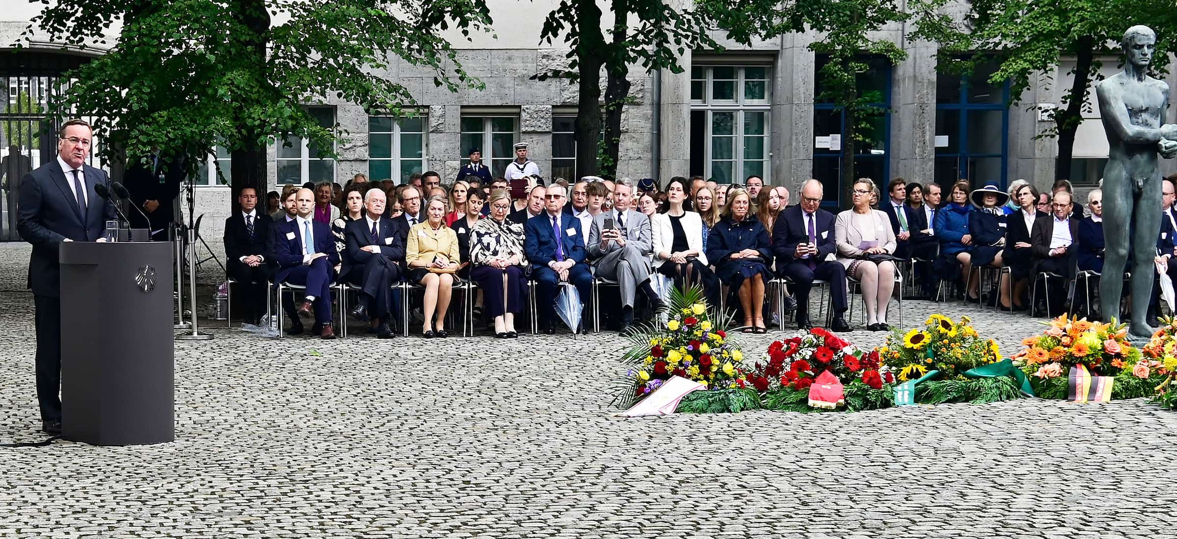 Feierstunde Ehrenhof/ 79. Jahrestag / 20. Juli 2023