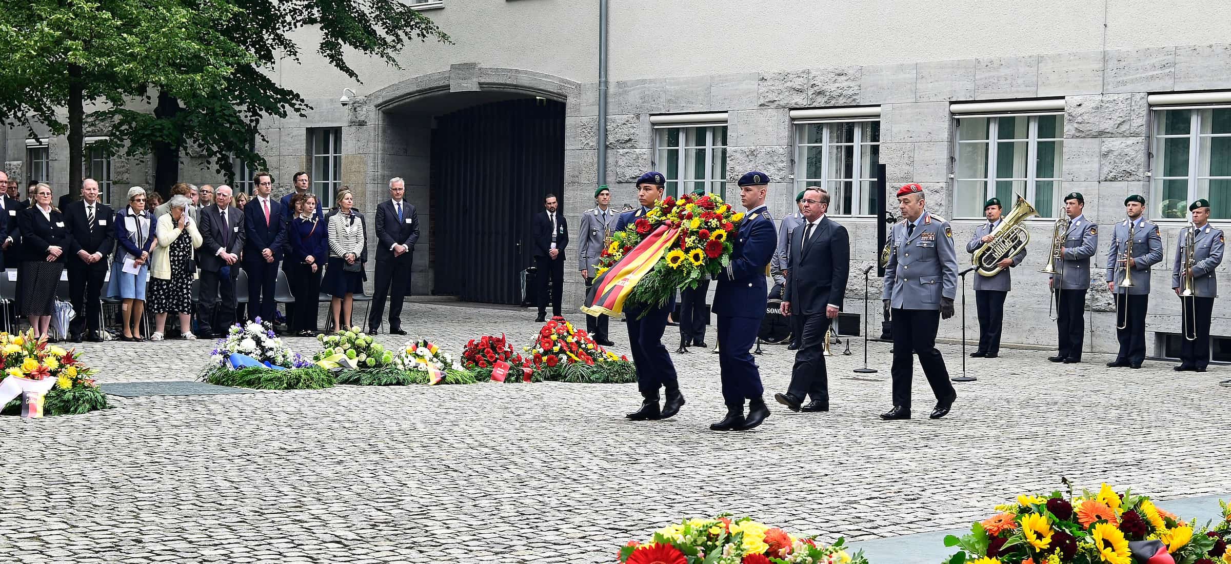 Feierstunde Ehrenhof/ 79. Jahrestag / 20. Juli 2023