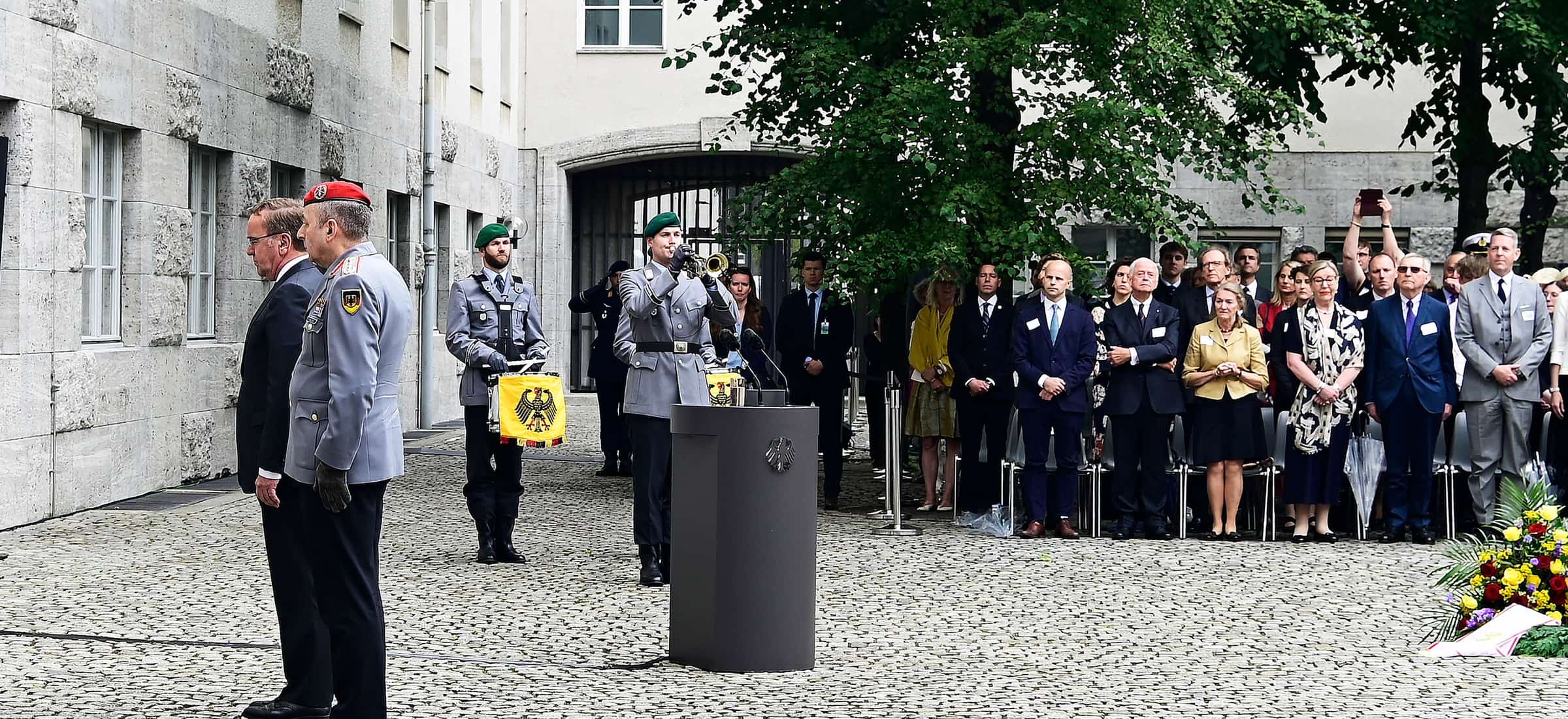 Feierstunde Ehrenhof/ 79. Jahrestag / 20. Juli 2023