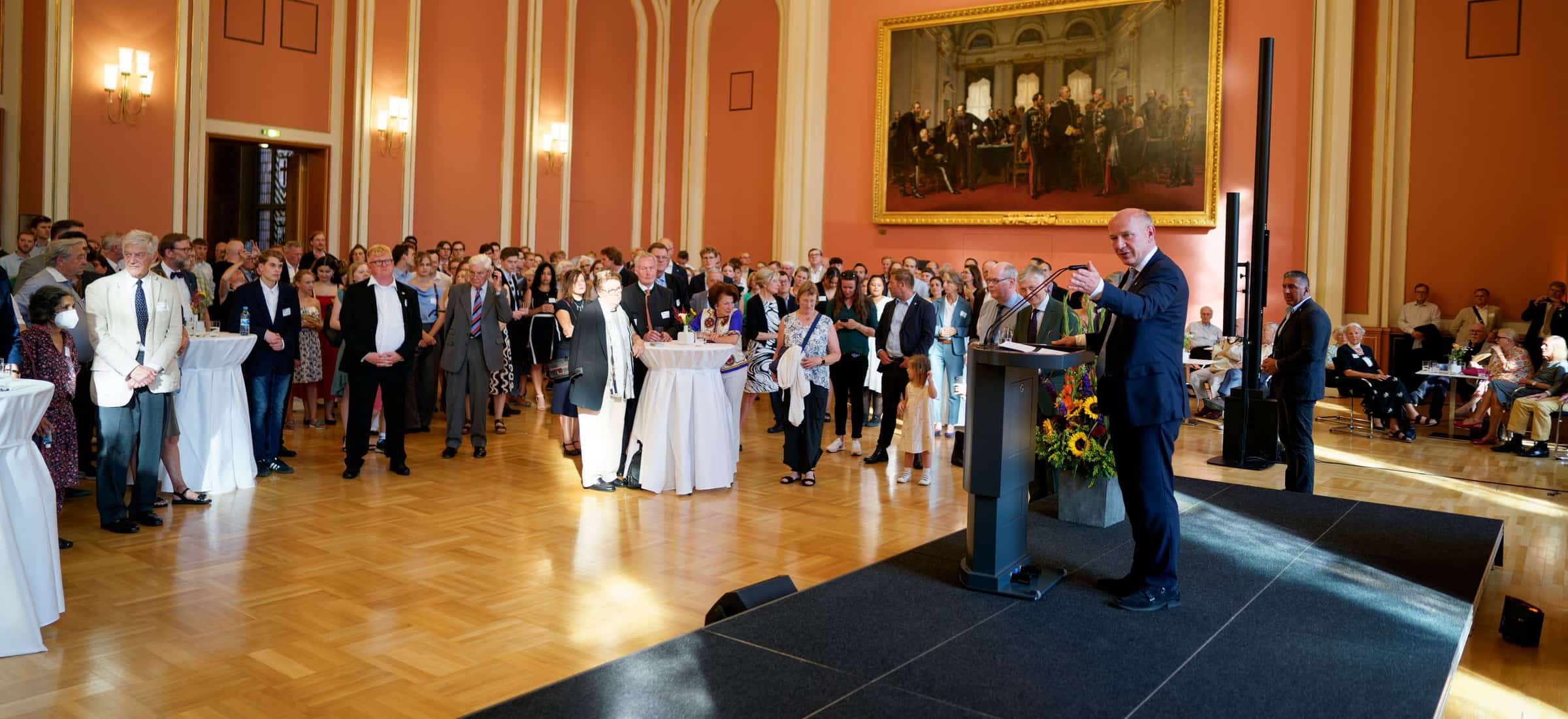 Empfang Rotes Rathaus / 80. Jahrestag / 19. Juli 2024