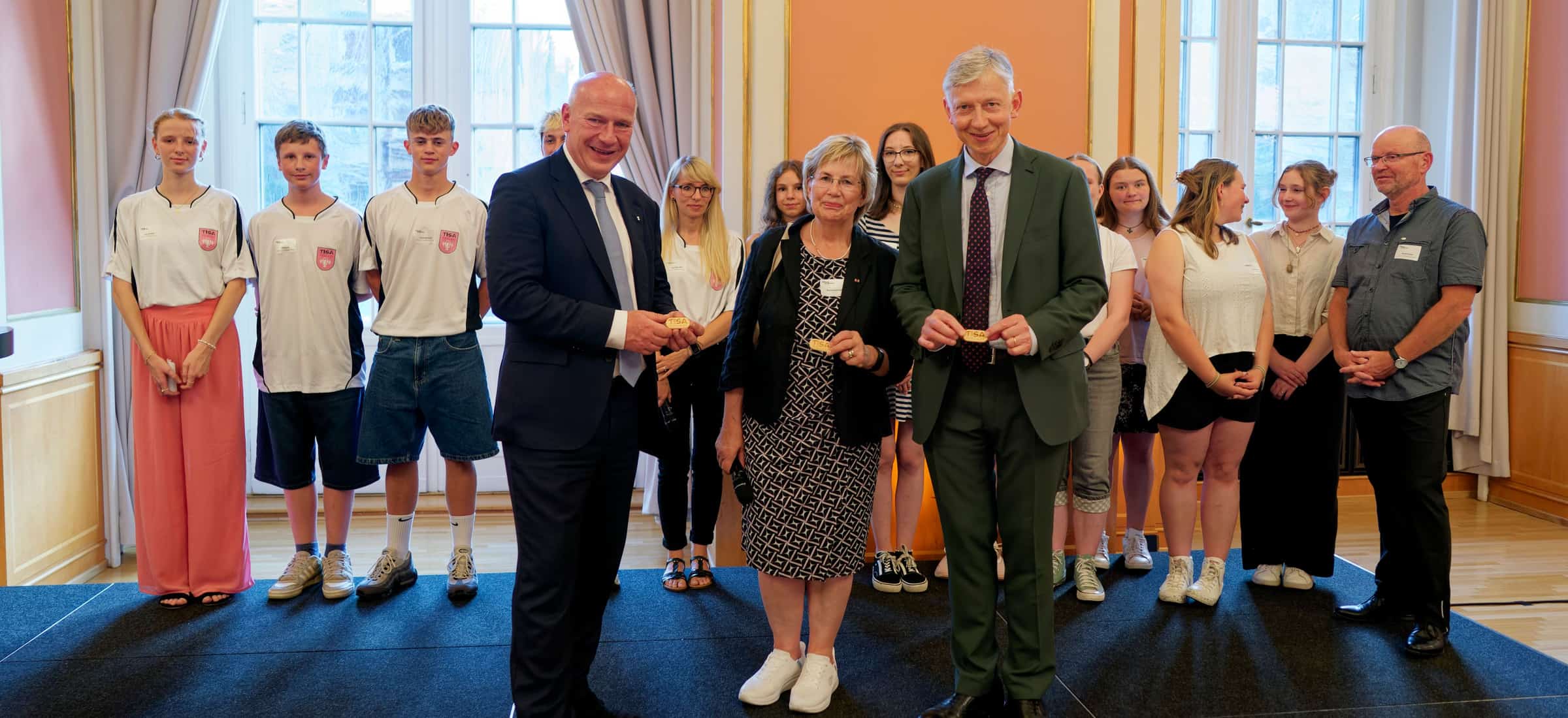 Empfang Rotes Rathaus / 80. Jahrestag / 19. Juli 2024