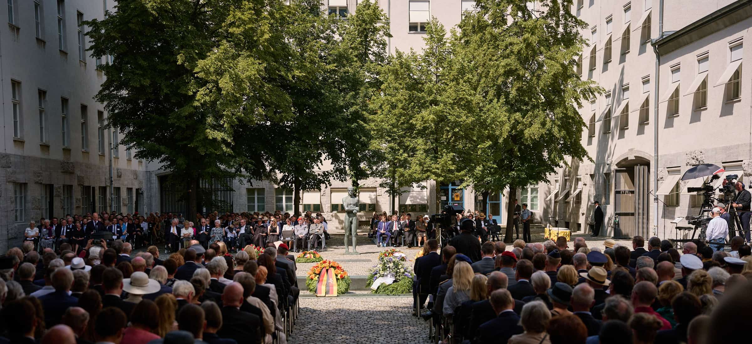 Feierstunde Ehrenhof / 80. Jahrestag / 20. Juli 2024