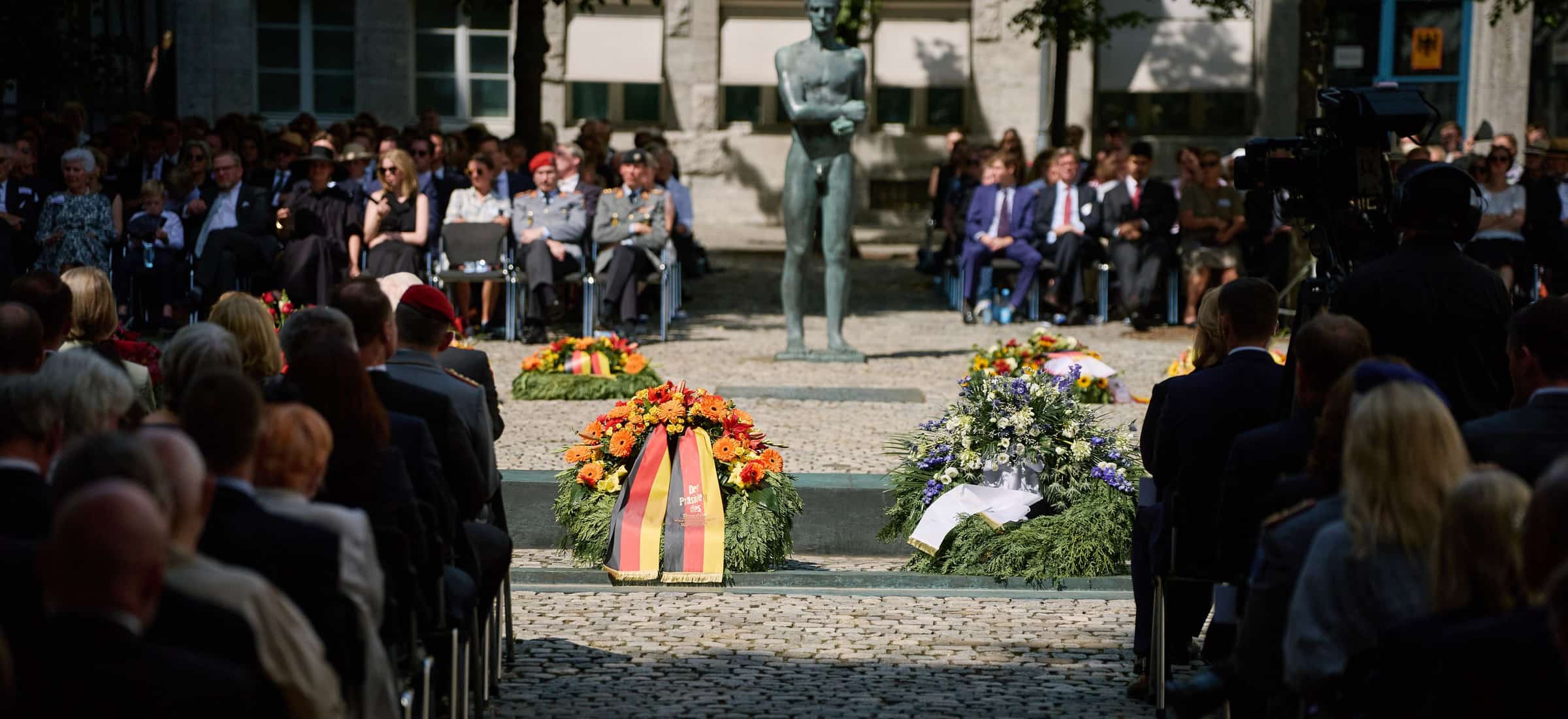 Feierstunde Ehrenhof / 80. Jahrestag / 20. Juli 2024