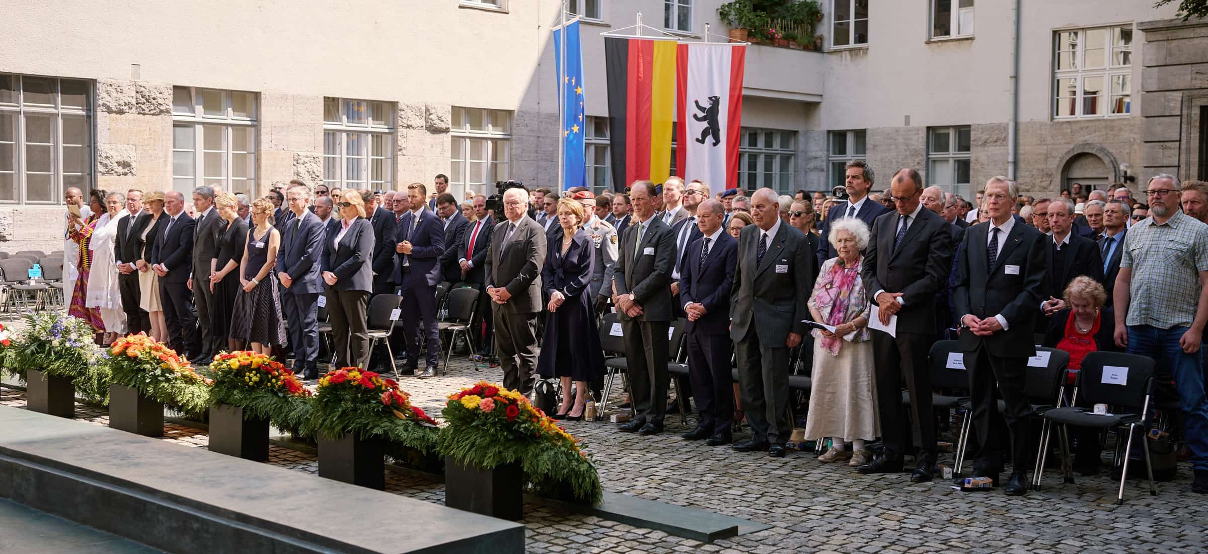 Feierstunde Ehrenhof / 80. Jahrestag / 20. Juli 2024