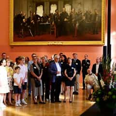 Empfang Rotes Rathaus / 79. Jahrestag / 19. Juli 2023