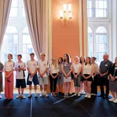 Empfang Rotes Rathaus / 80. Jahrestag / 19. Juli 2024