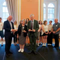 Empfang Rotes Rathaus / 80. Jahrestag / 19. Juli 2024