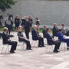 Feierstunde in der Gedenkstätte Plötzensee / 76. Jahrestag / 20. Juli 2020