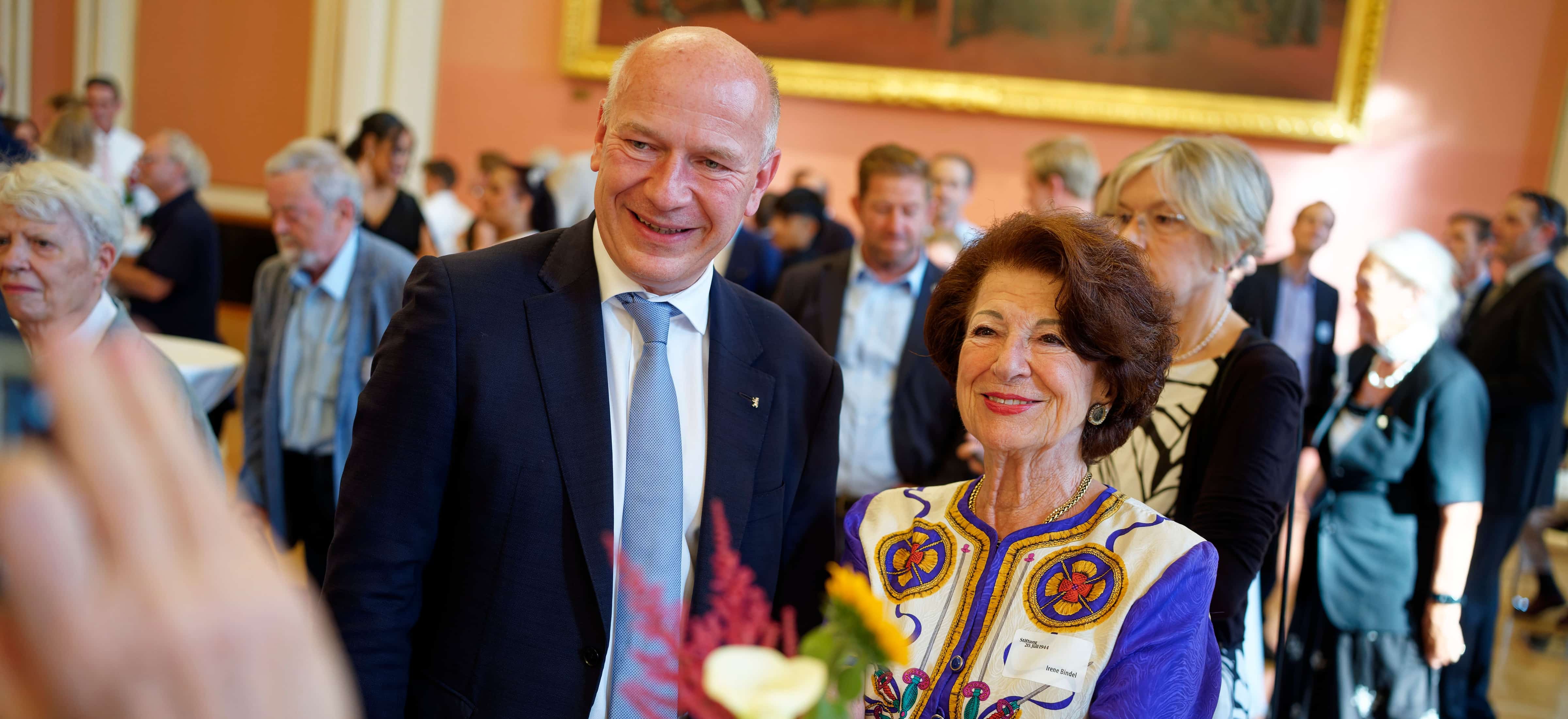 Empfang Rotes Rathaus / 80. Jahrestag / 19. Juli 2024