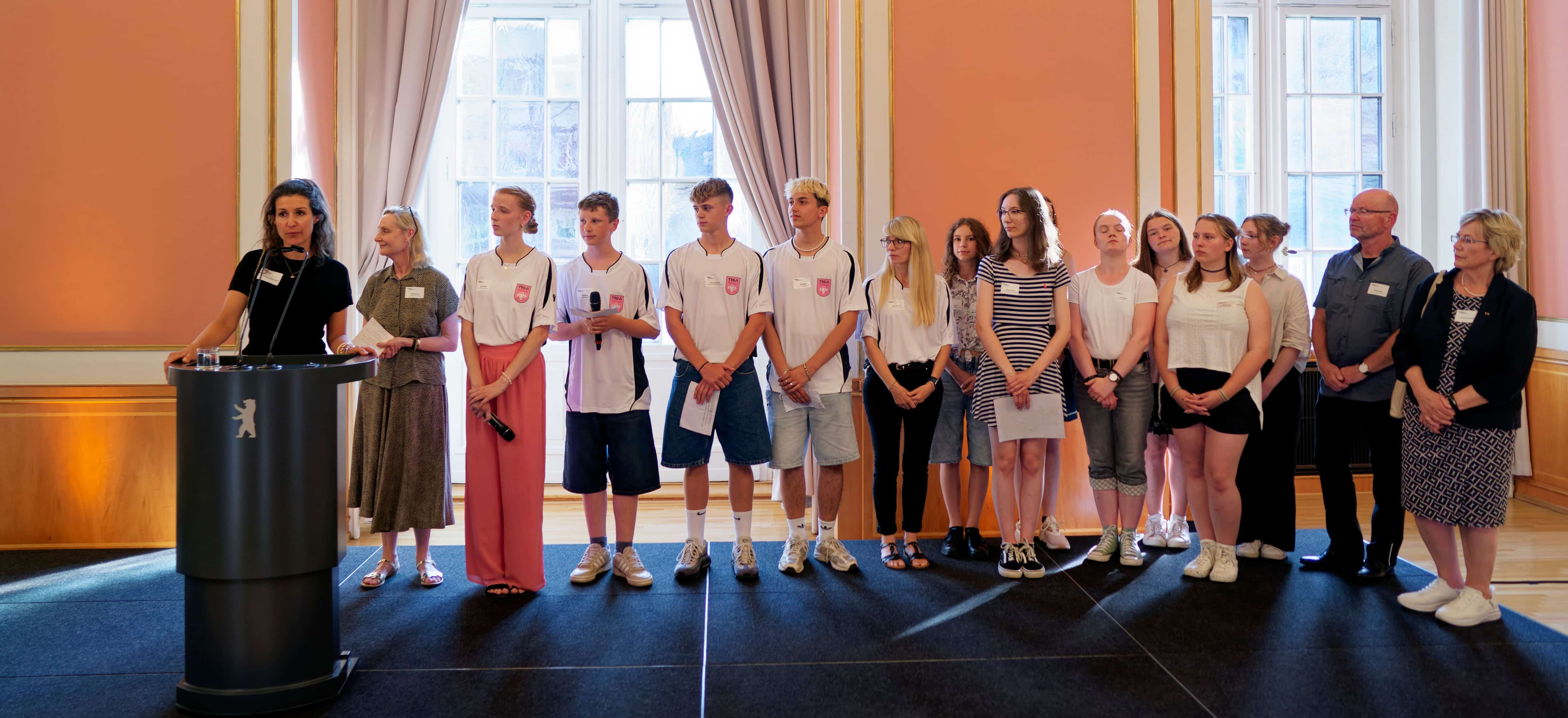 Empfang Rotes Rathaus / 80. Jahrestag / 19. Juli 2024