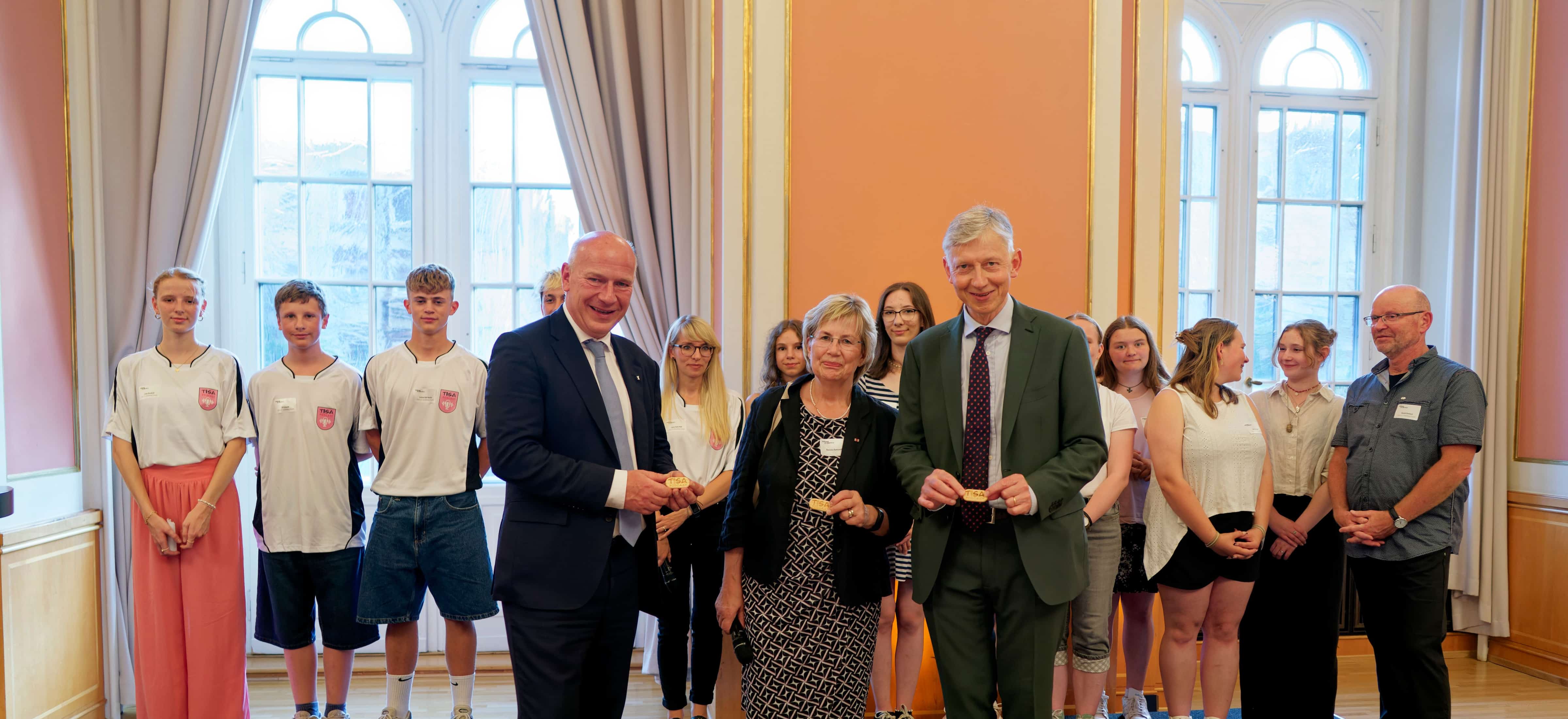 Empfang Rotes Rathaus / 80. Jahrestag / 19. Juli 2024