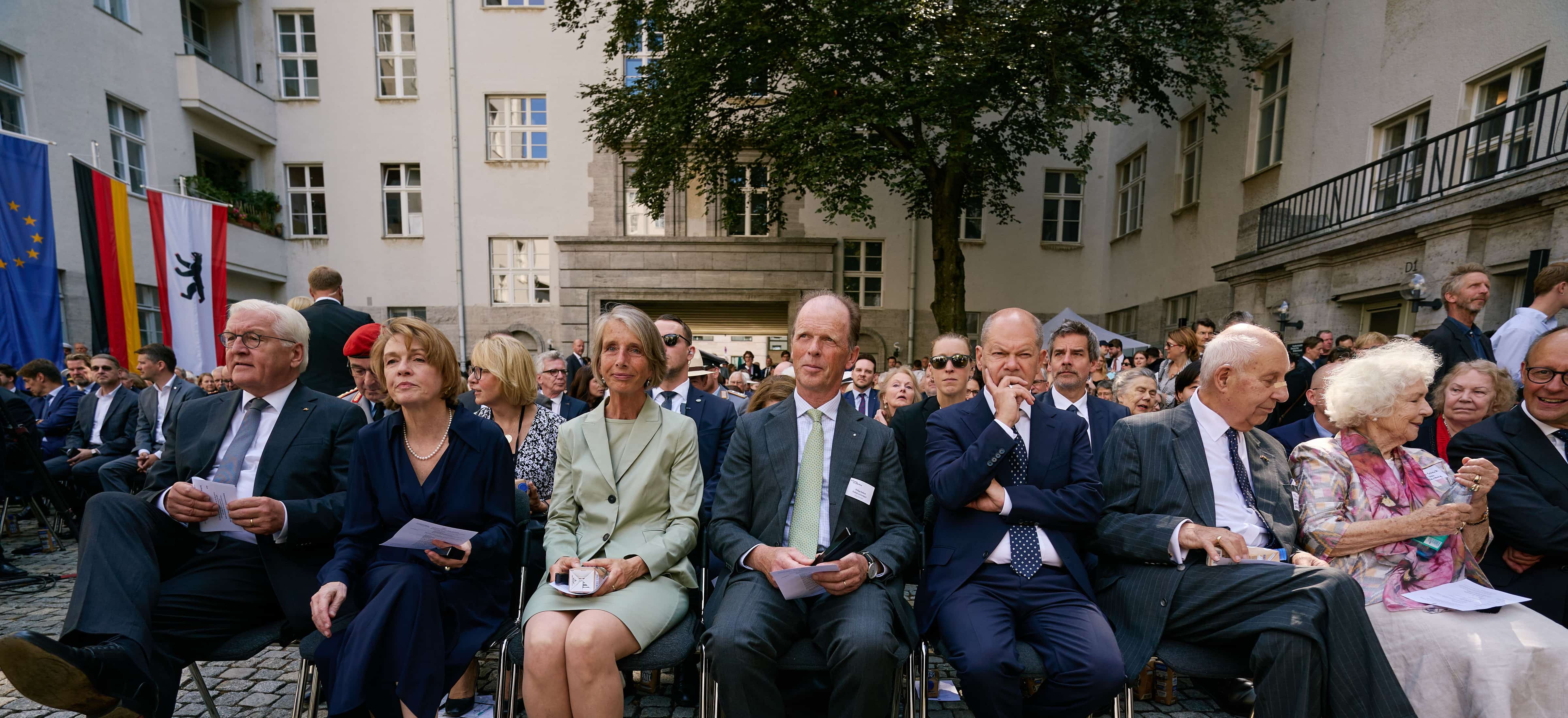 Feierstunde Ehrenhof / 80. Jahrestag / 20. Juli 2024