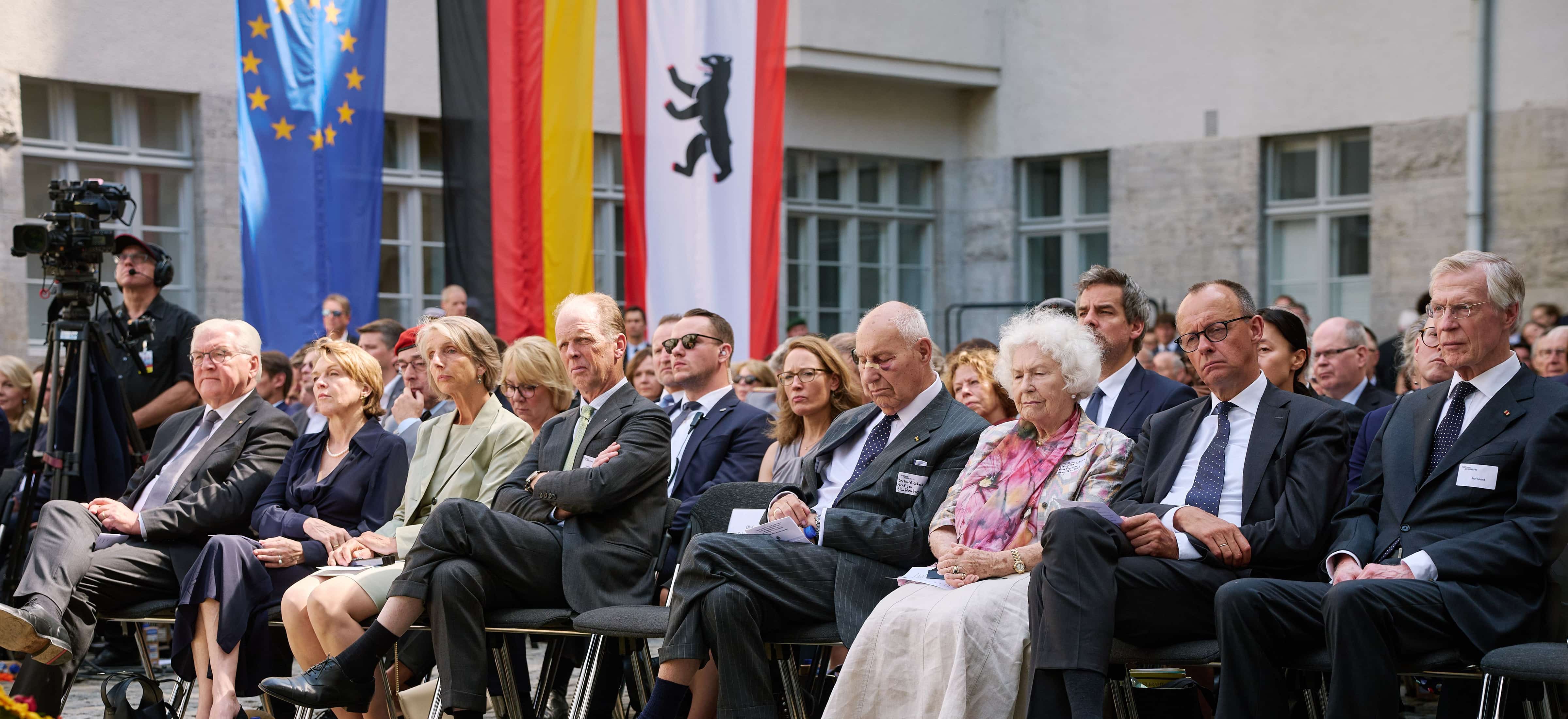 Feierstunde Ehrenhof / 80. Jahrestag / 20. Juli 2024