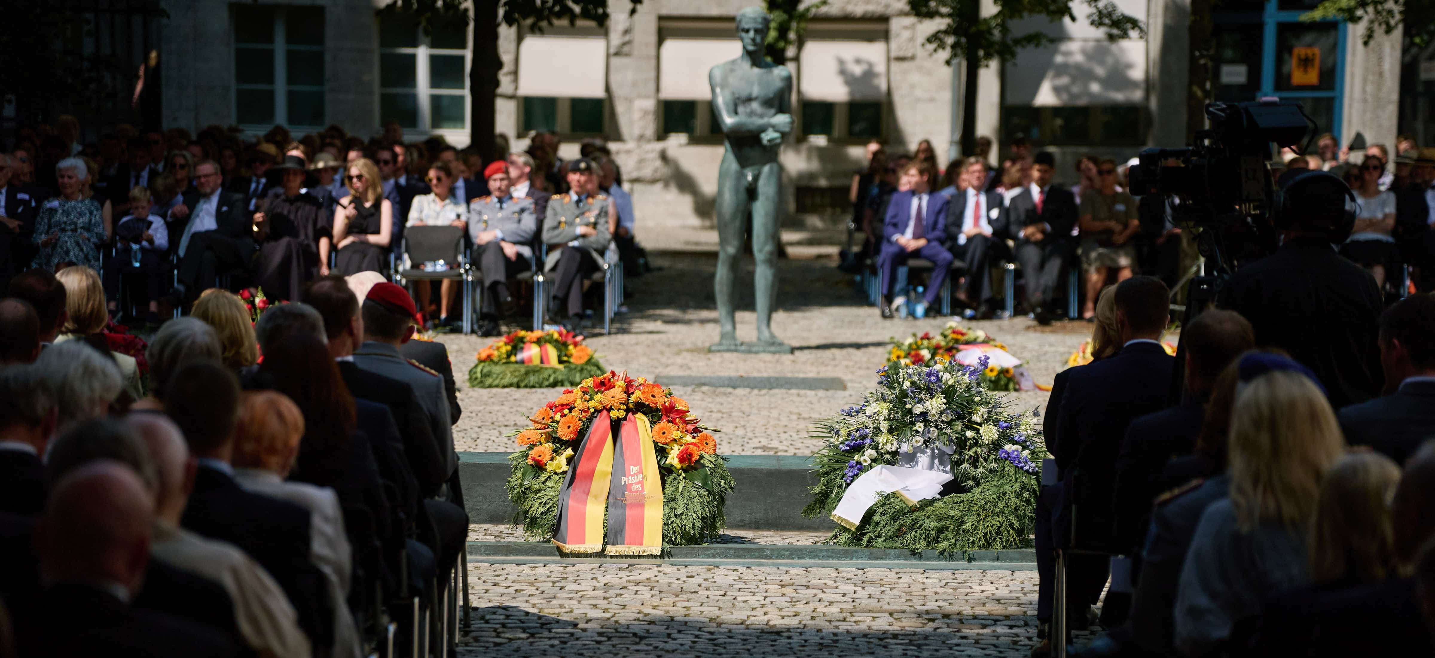 Feierstunde Ehrenhof / 80. Jahrestag / 20. Juli 2024