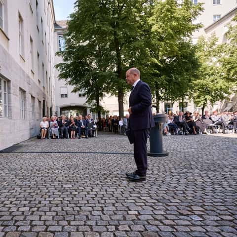 Feierstunde Ehrenhof / 80. Jahrestag / 20. Juli 2024