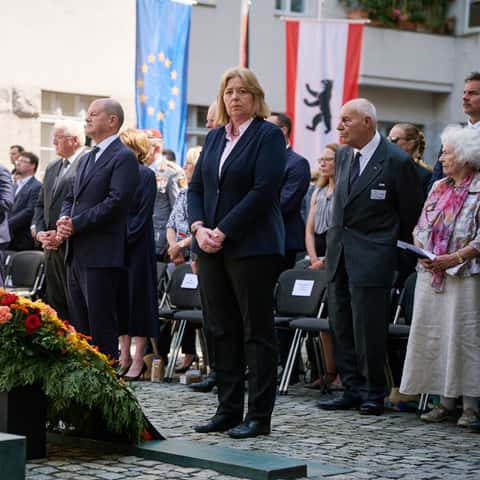 Feierstunde Ehrenhof / 80. Jahrestag / 20. Juli 2024