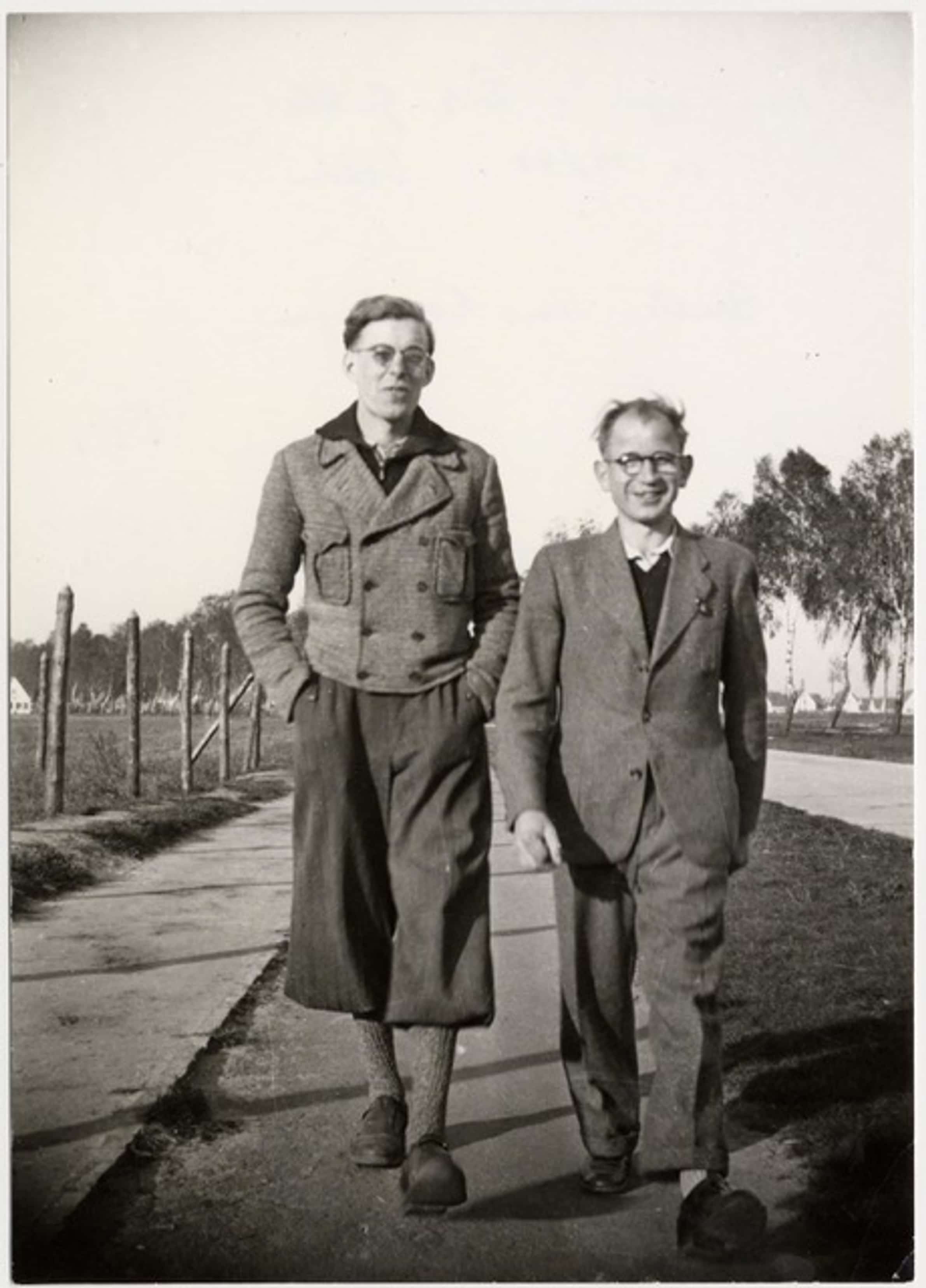 Hans Coppi mit Karl Grabbe