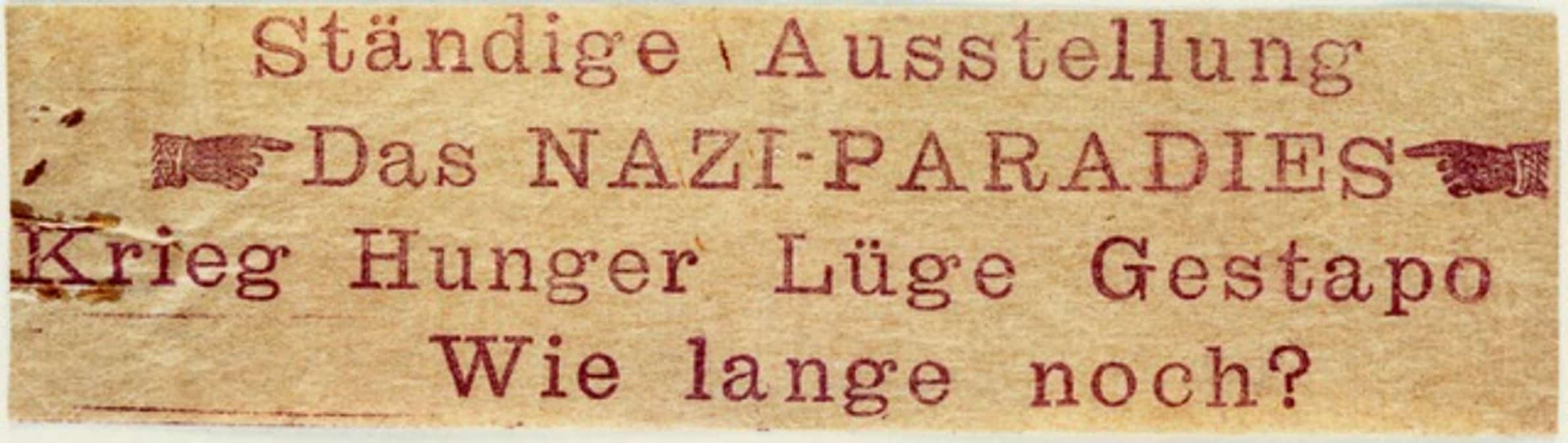 Flugblatt