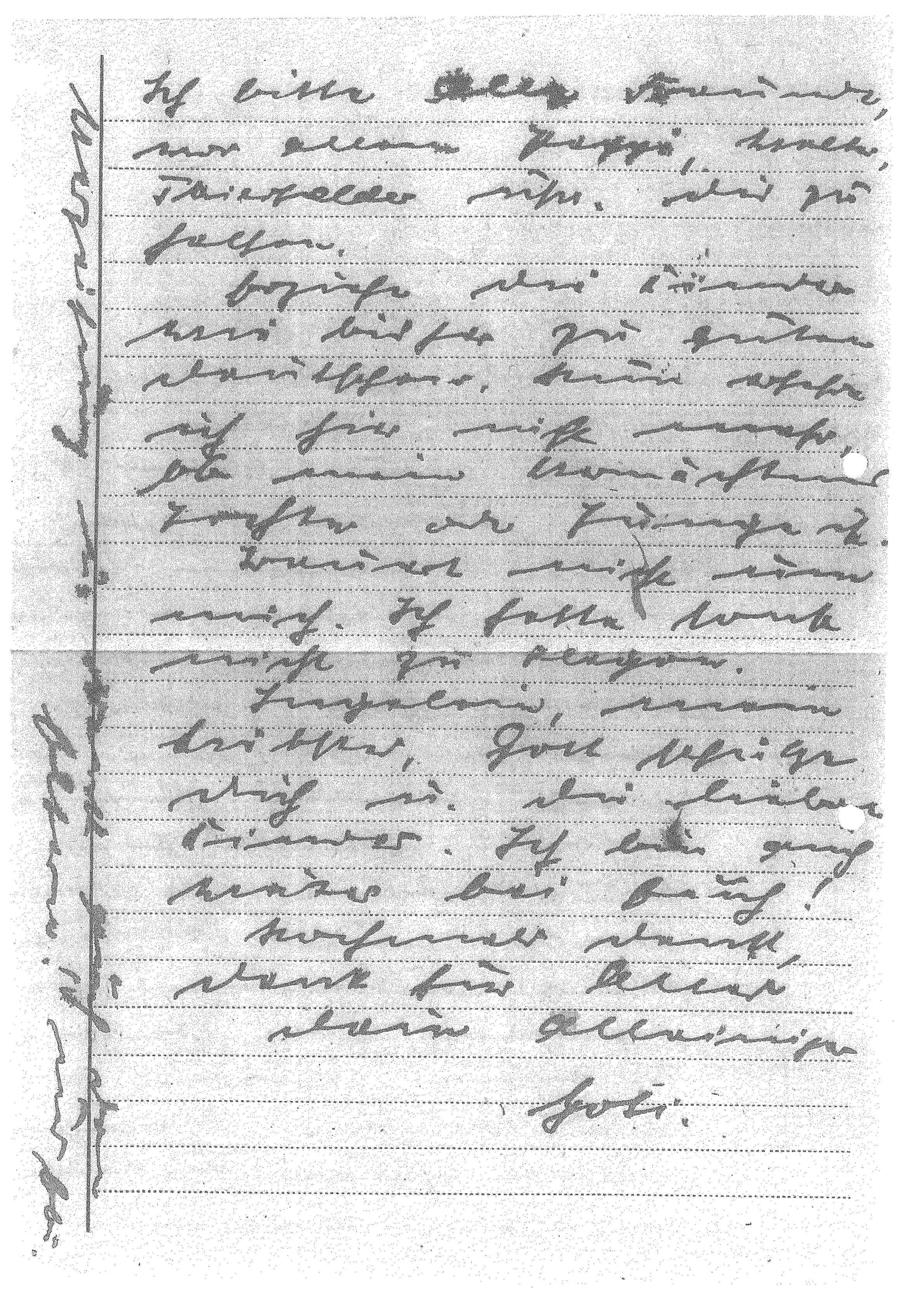 Abschiedsbrief Teil II
