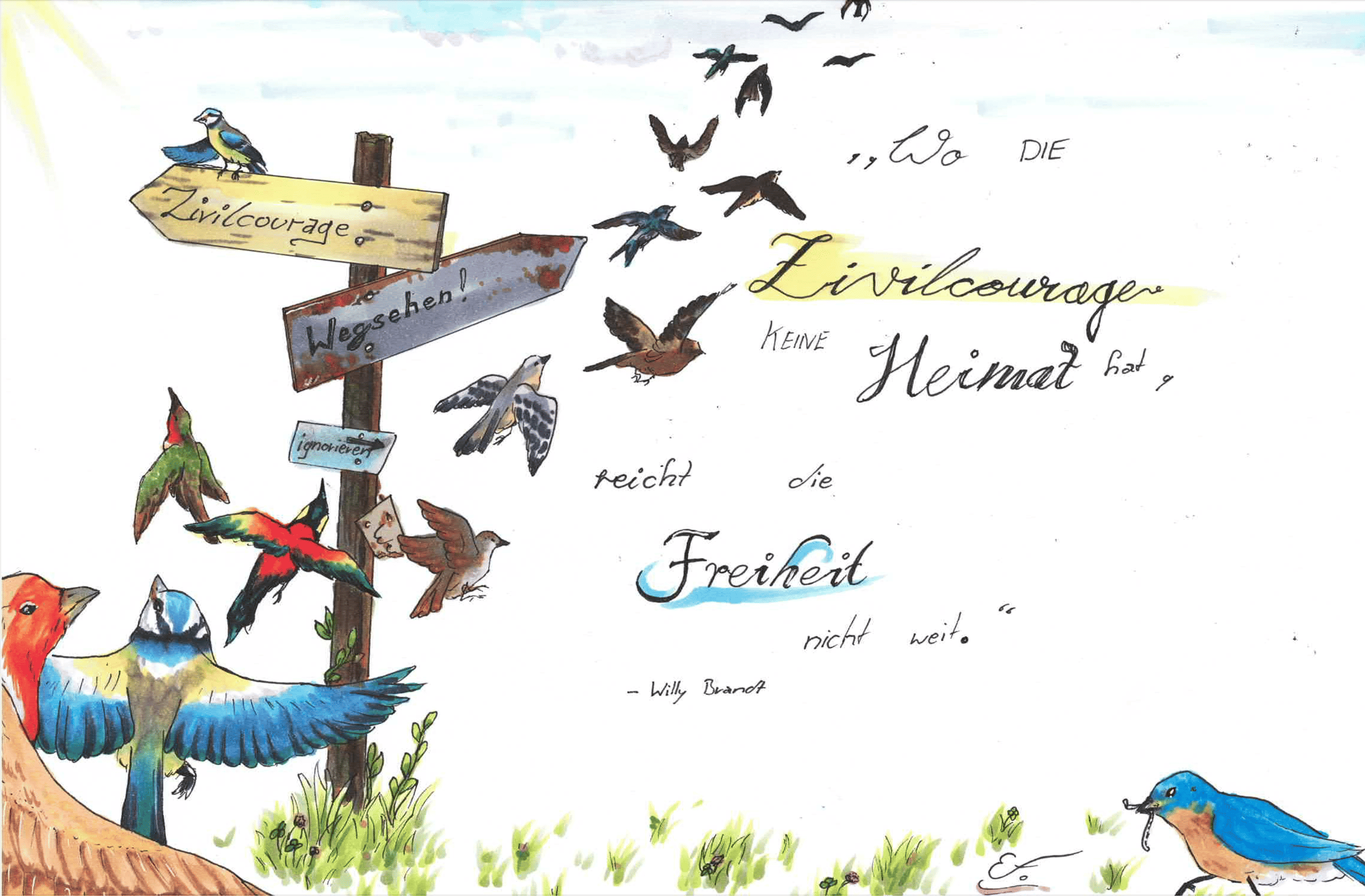 Beitrag von Elli Fell, Max-Ulrich-von-Drechsel-Realschule