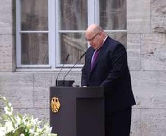 Bundesminister Peter Altmaier anlässlich seiner Ansprache zum 70. Jahrestag des 20. Juli 1944 Gedenkstätte Deutscher Widerstand Peter Altmaier
