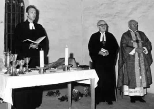 Gedenkfeier, Gedenkstätte Plötzensee, Berlin, 20.07.1973