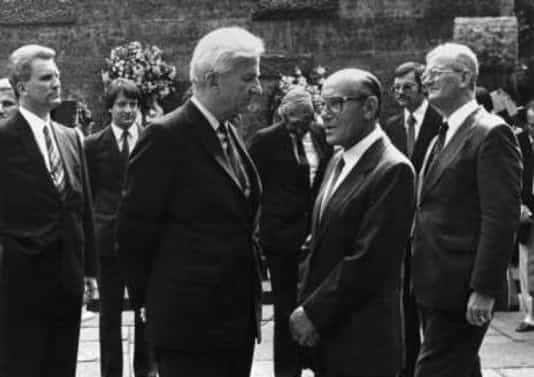 Gedenkfeier, Gedenkstätte Plötzensee, Berlin, 20.07.1982