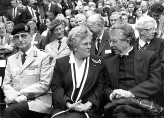 Gedenkfeier, Gedenkstätte Plötzensee, Berlin, 20.07.1991