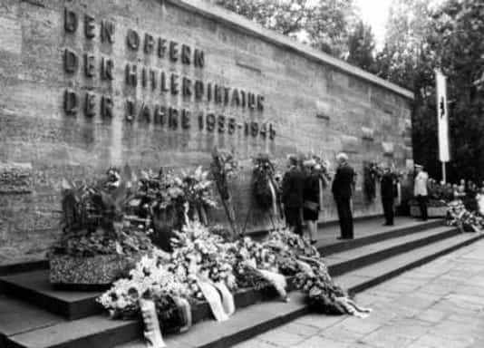 Gedenkfeier, Gedenkstätte Plötzensee, Berlin, 20.07.1992