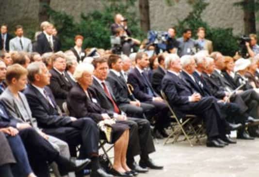 Gedenkfeier, Gedenkstätte Plötzensee, Berlin, 20.07.1999