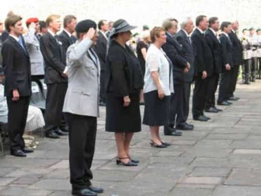 Gedenkfeier, Gedenkstätte Plötzensee, Berlin, 20.07.2006