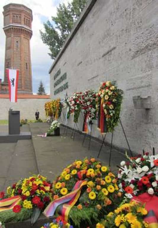 Gedenkfeier, Gedenkstätte Plötzensee, Berlin, 20.07.2012