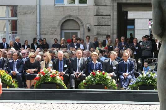 74. Jahrestag, Feierstunde