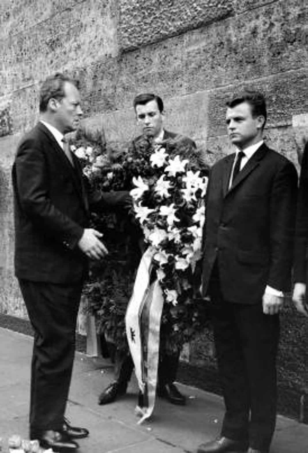 Gedenkfeier, Gedenkstätte Plötzensee, Berlin, 19.07.1965