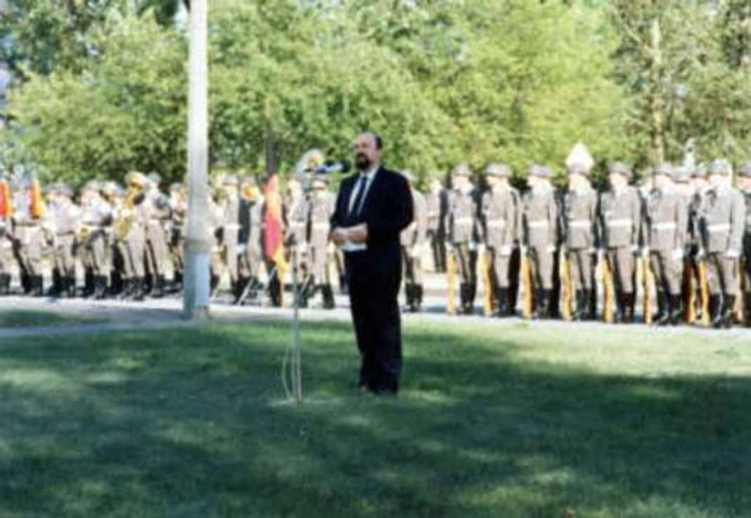 Gedenkfeier, Strausberg, 20.07.1990