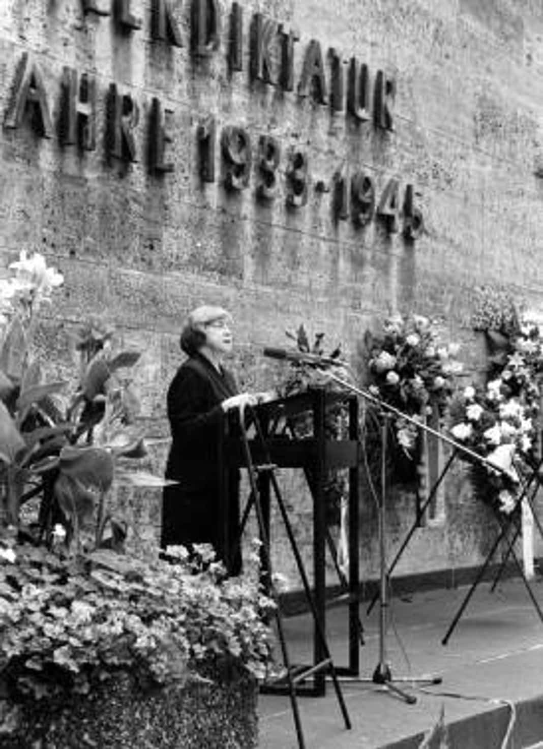 Gedenkfeier, Gedenkstätte Plötzensee, Berlin, 20.07.1995