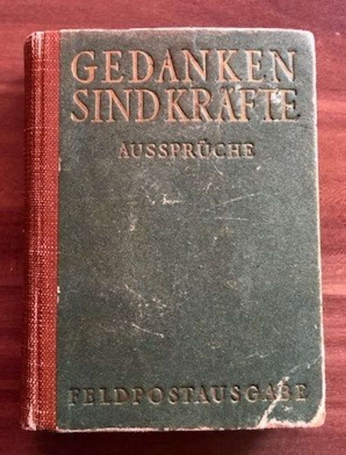 Buchcover "Gedanken sind Kräfte"
