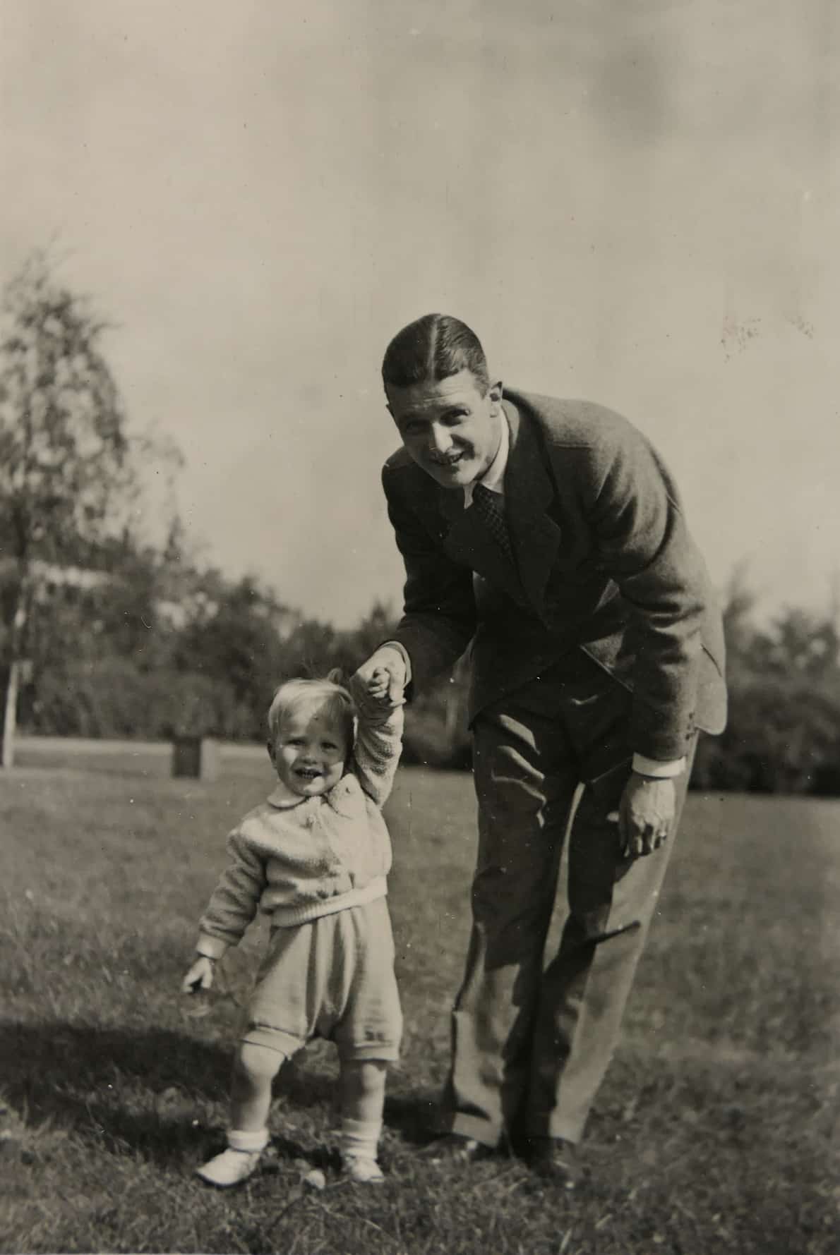 Hans-Otfried mit Sohn Hans-Harald