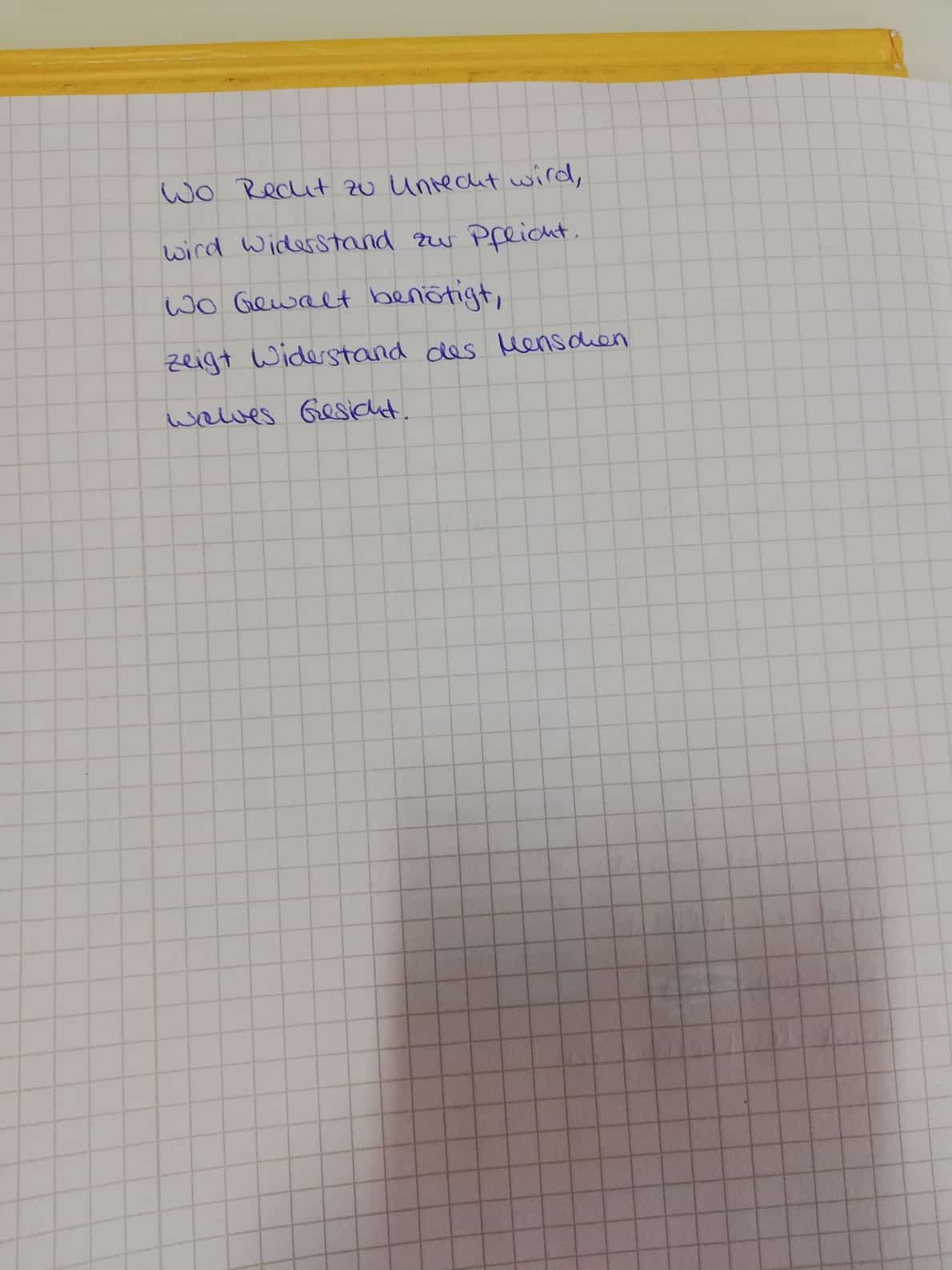 Beitrag des Matthias-Claudius-Gymnasiums