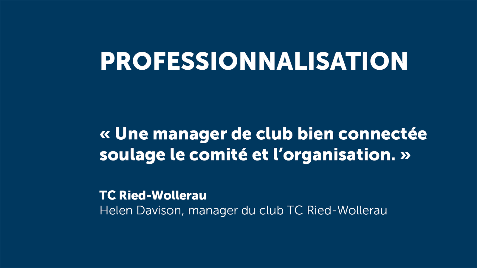 Fokus Professionalisierung FR