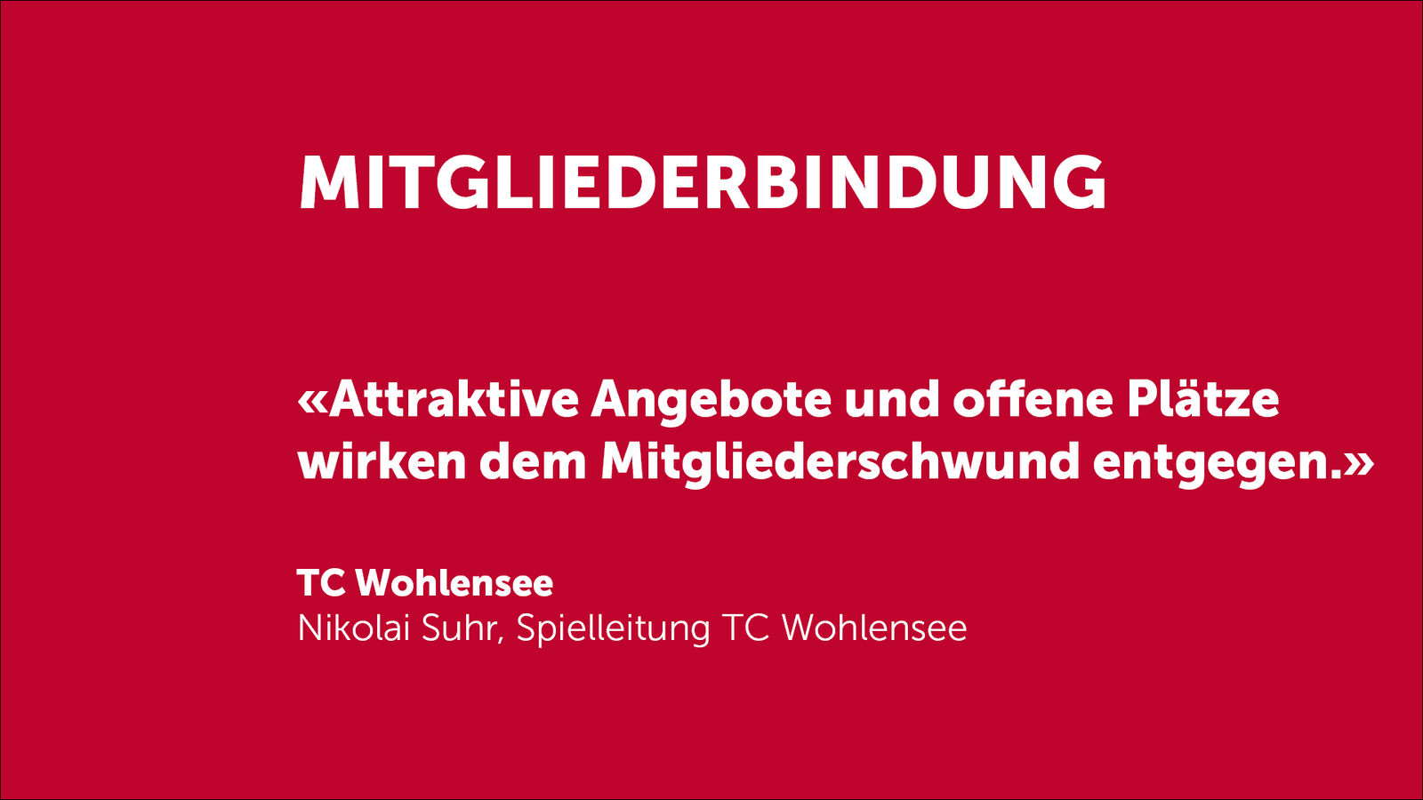 Fokus Bindung DE