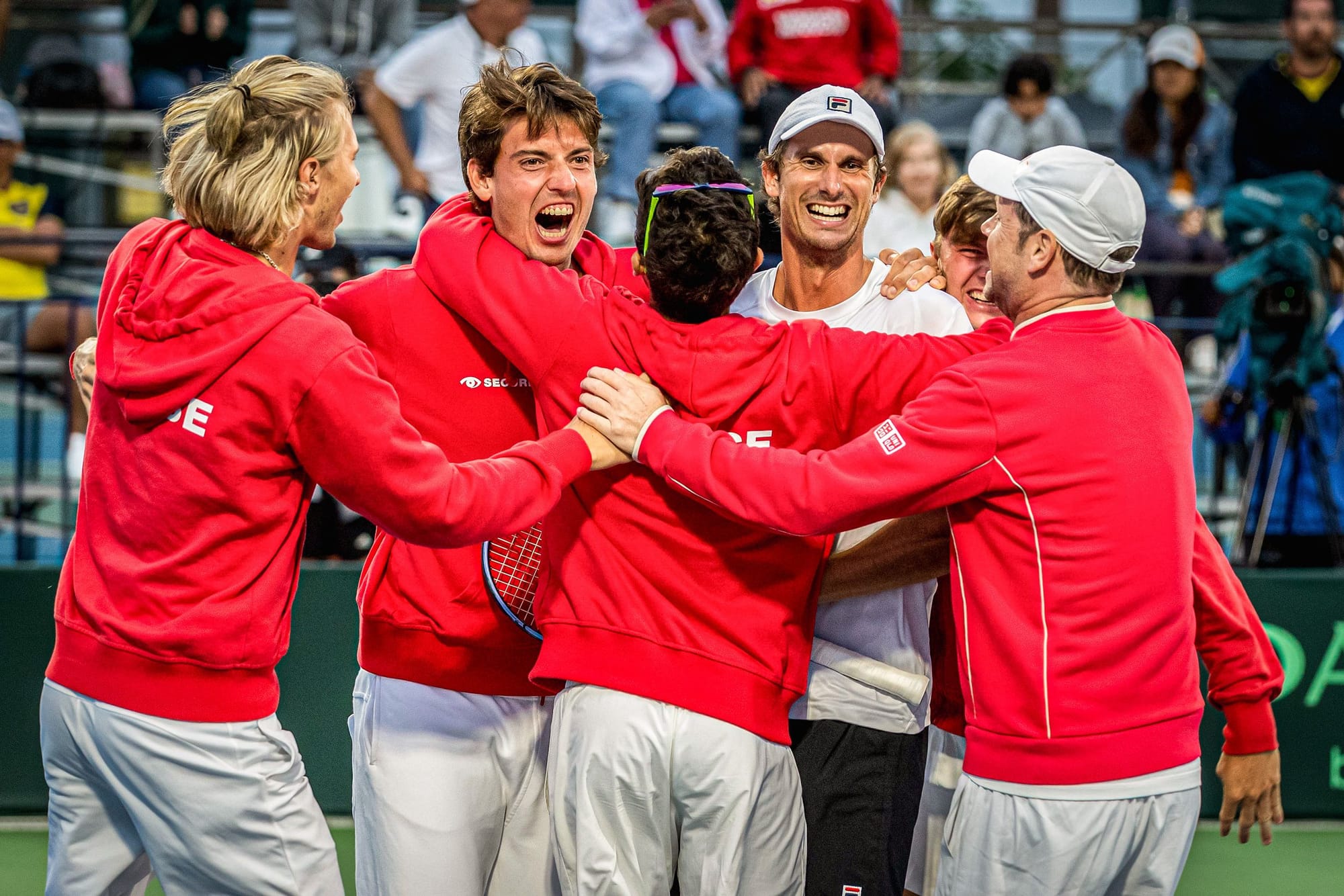 22 Securitas Swiss Davis Cup Team