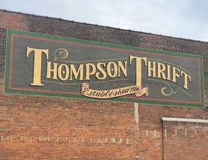 Thompson Thrift Corporate Wall