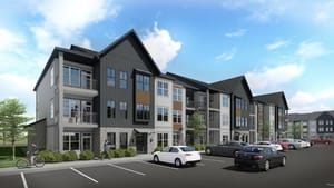 TT Res Moon Township PA Rendering Apartments