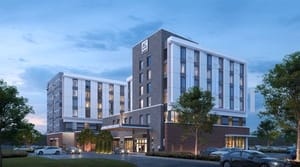 AC Fishers Entry view from Southwest