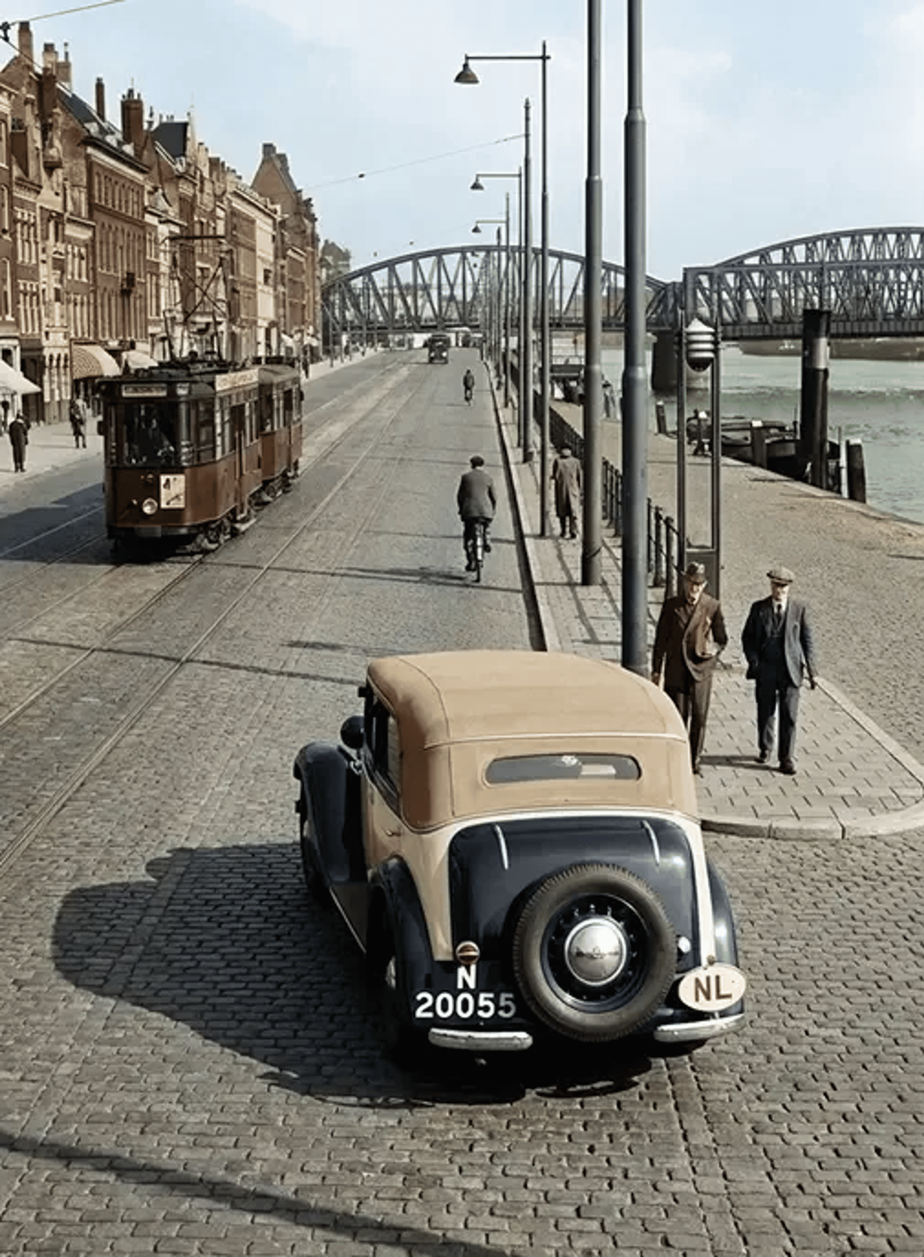 Historic city street brought back to life