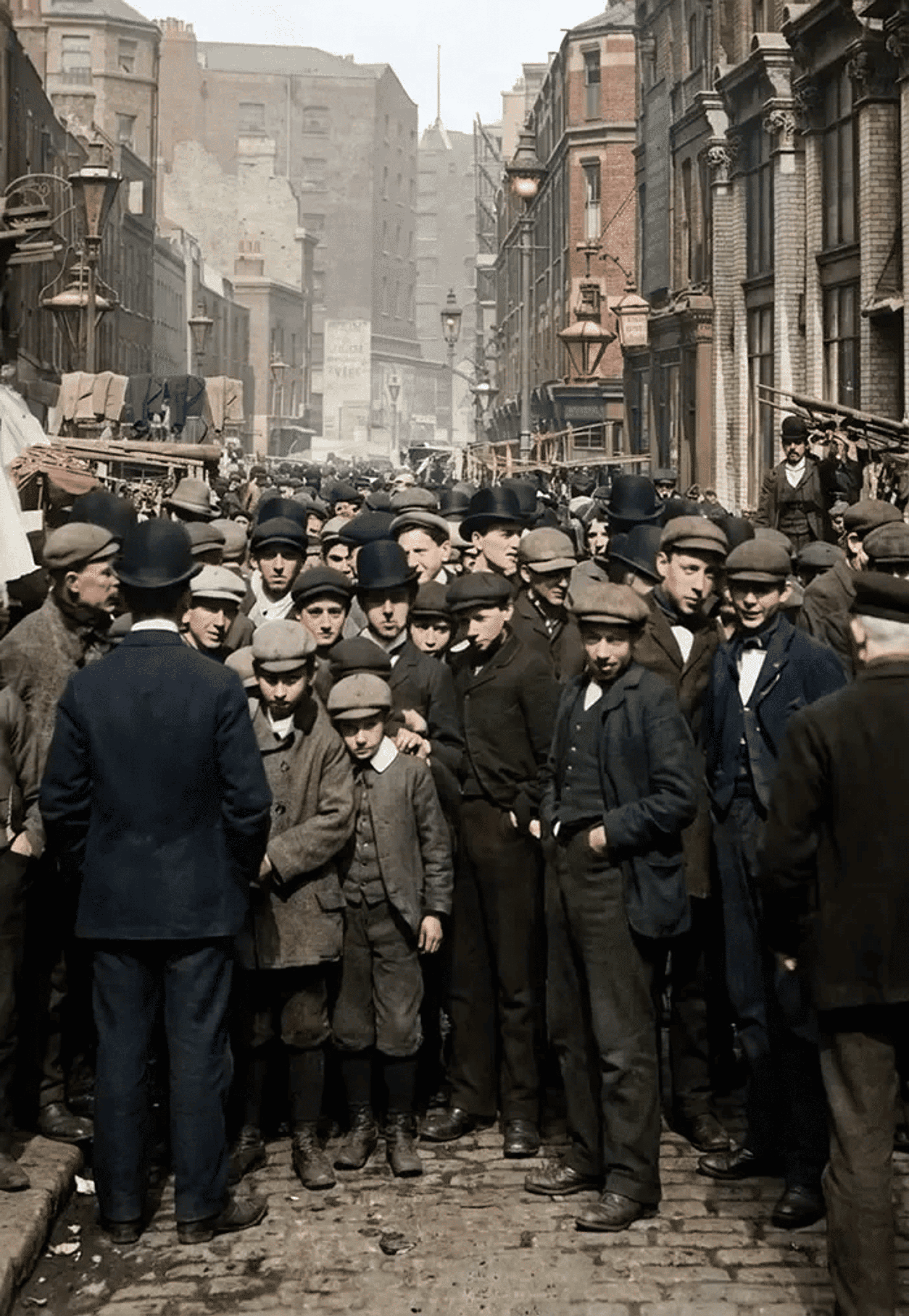 Historic city street in London brought back to life