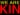 A graphic text image that says 'we are kin' in capital letters