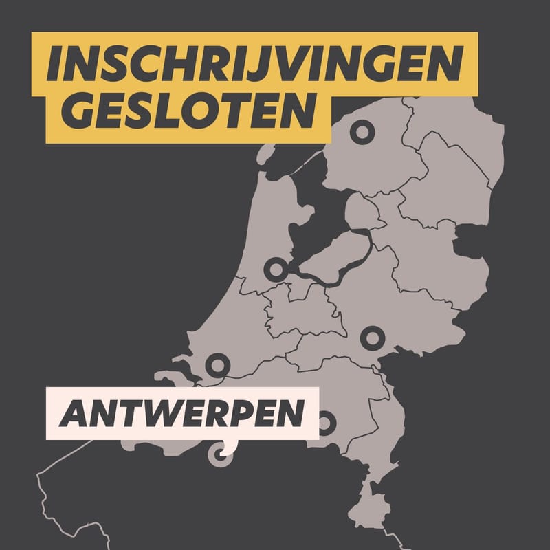 Antwerpen gesloten